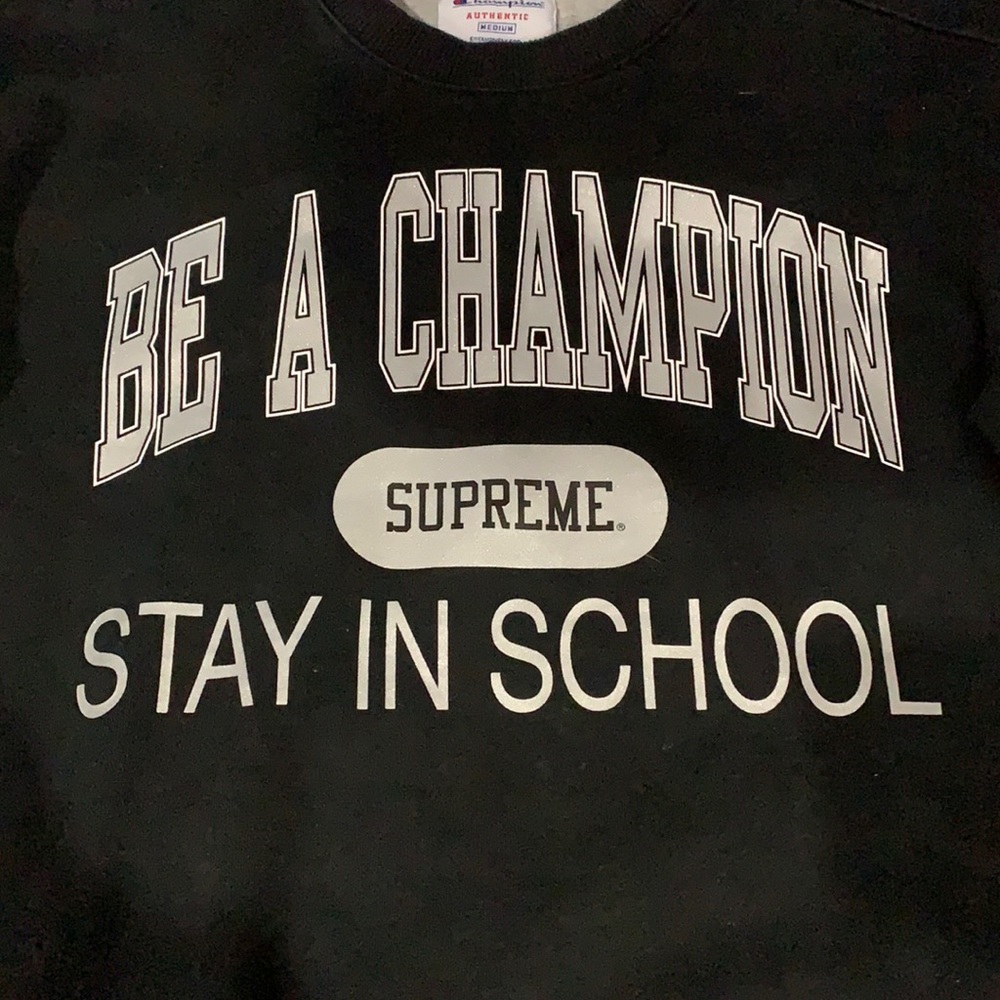 Supreme x Champion crewneck